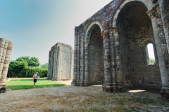Absidioles de l'église abbatiale