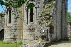 Absidioles de l'église abbatiale