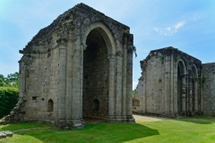 Absidioles de l'église abbatiale