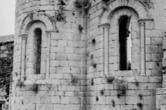 Absidioles de l'église abbatiale de l'abbaye de la Grainetière