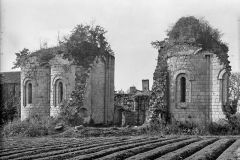 Absidioles de l'église abbatiale de l'abbaye de la Grainetière