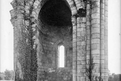 Absidioles de l'église abbatiale de l'abbaye de la Grainetière