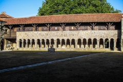 Galerie Ouest et Réfectoire de l'abbaye