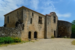 Le quart sud-Est de l'abbaye, lieu de vie des moines