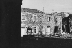 Maison de paysan construite au sein de l'abbaye au cours du 19ème siècle