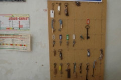 Organisation méticuleuse à l'abbaye