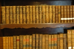Dans la bibliothèque de l'abbaye