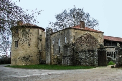 La Tour de l'abbé et le réfectoire de l'abbaye