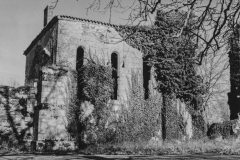 Réfectoire de l'abbaye avant sa restauration